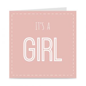 kaart | it's a girl