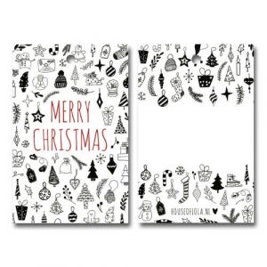 label | merry christmas | doodles