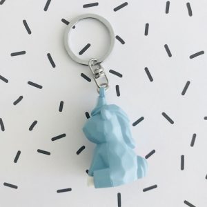 sleutelhanger | unicorn | blauw